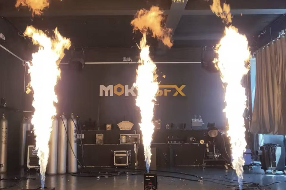 Máquina fuego show