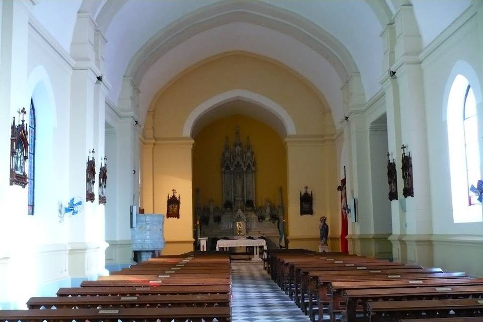 Interior Iglesia de Ascochinga