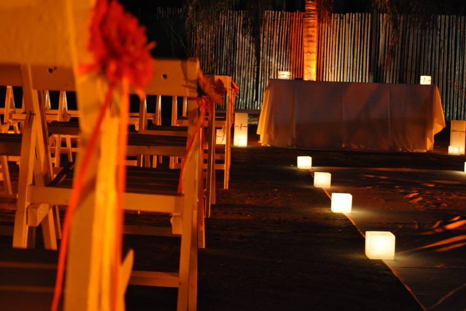 Ceremonia en Punto Bahía