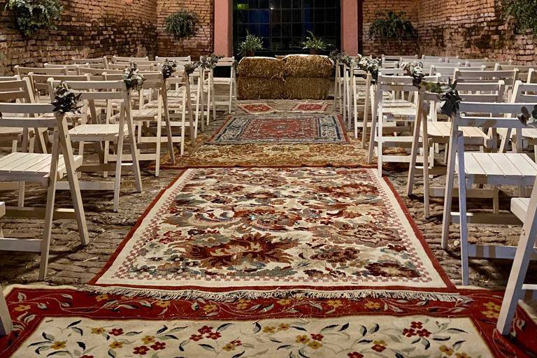 Camino de alfombras persas