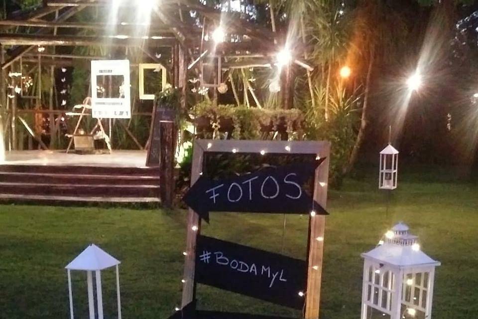 Photocall para bodas