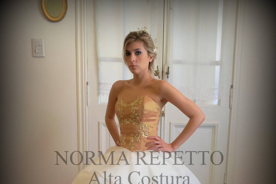 Dorado y natural