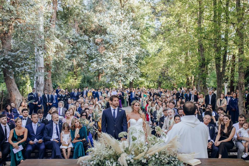 Boda en el bosque