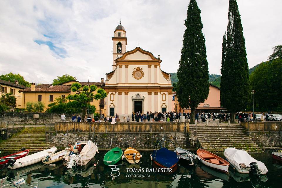 Iglesia - bellagio - italia