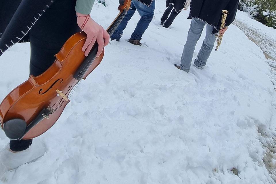 Concierto en la nieve