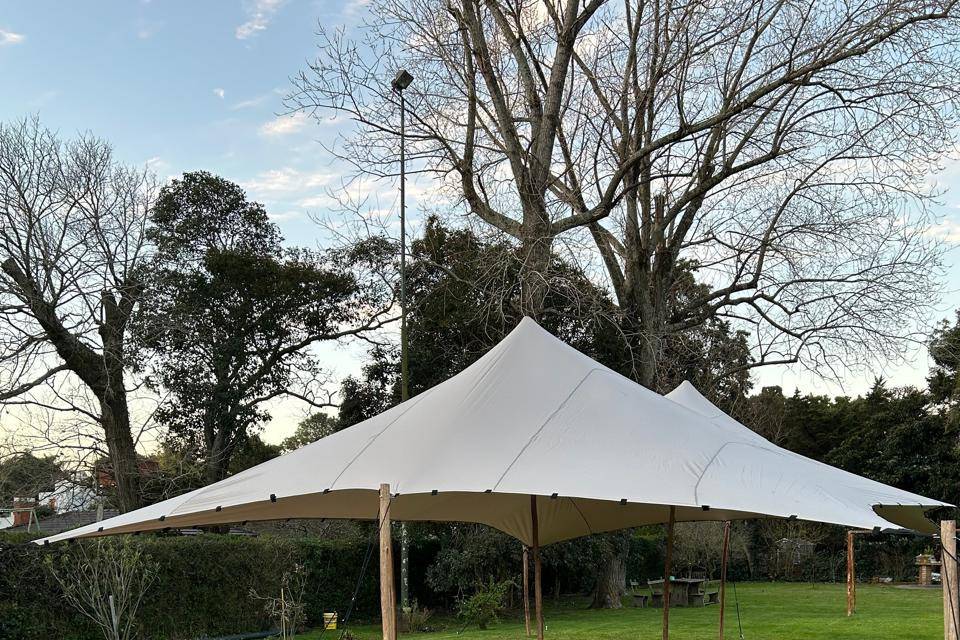 Carpa beige impermeable 8x12