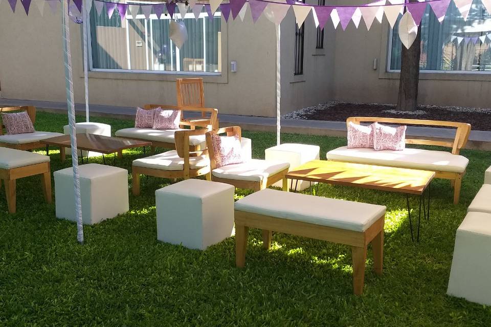Rústicos con gazebo