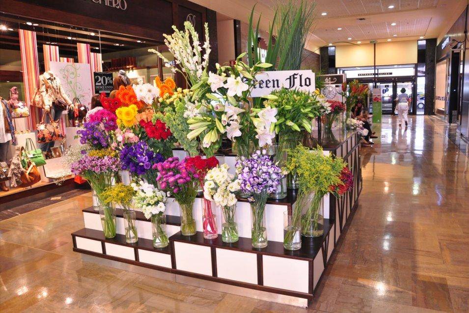 Stand de flores