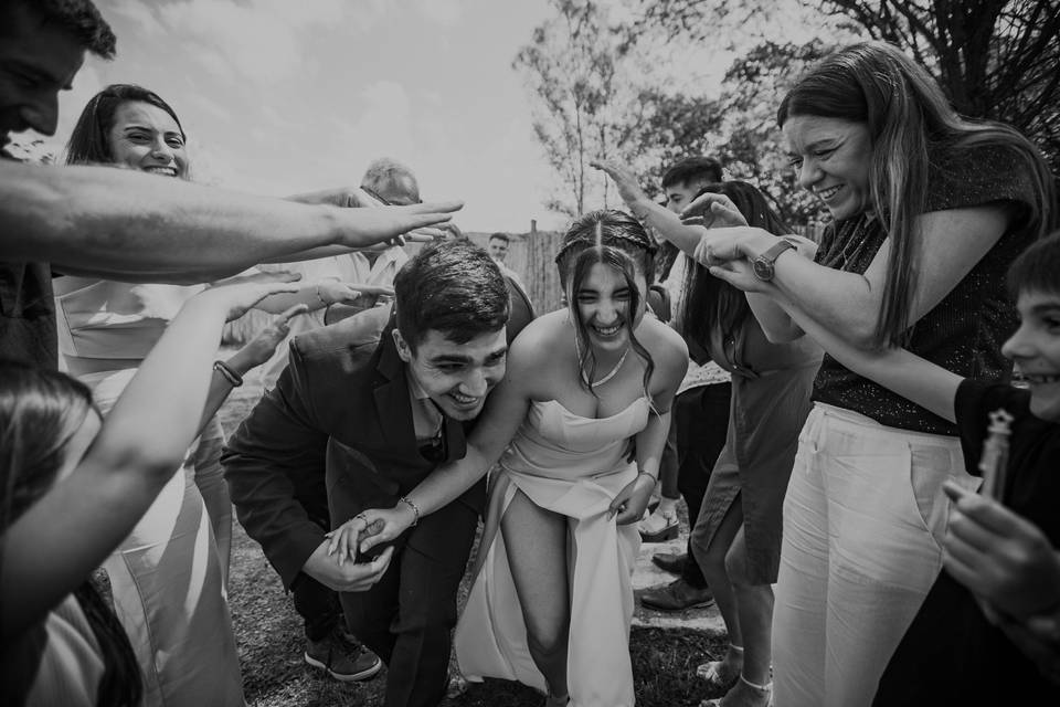 Captura de fotografías en bodas