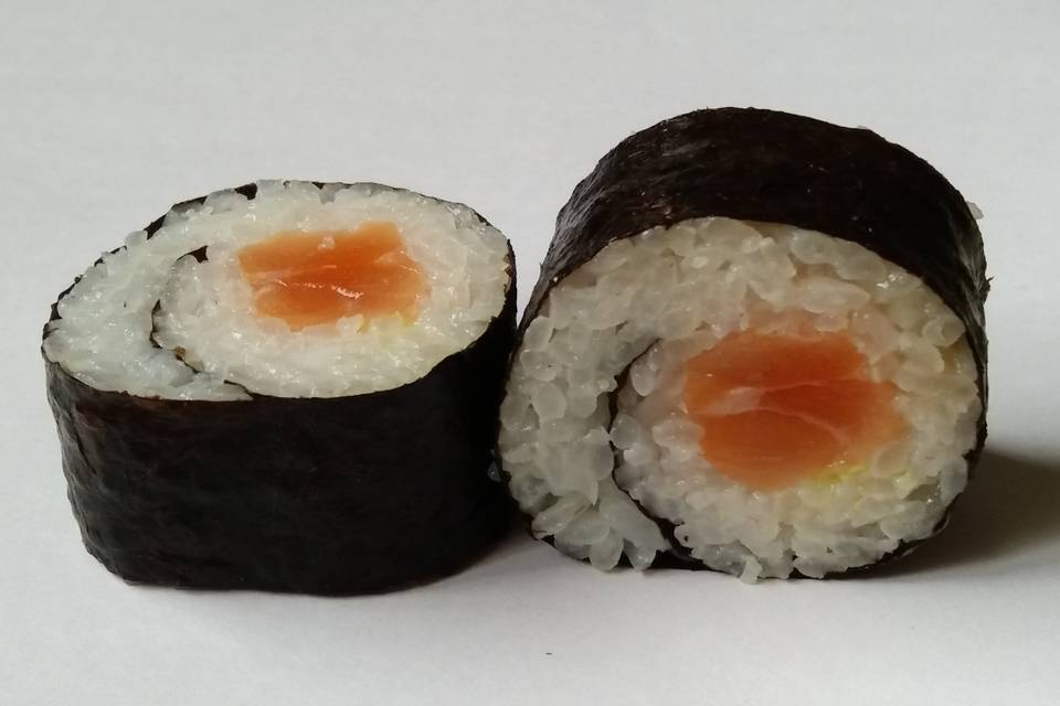 Norimaki de salmón