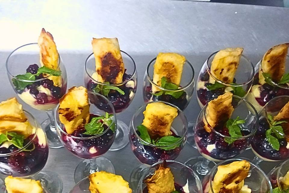 Menús gourmet para eventos