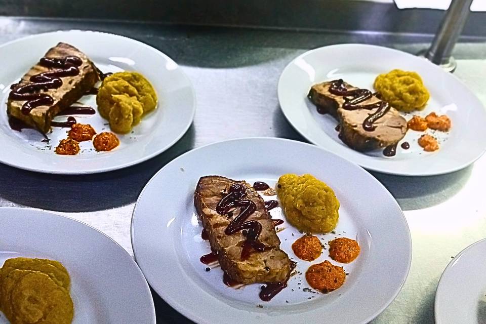 Menús gourmet para eventos