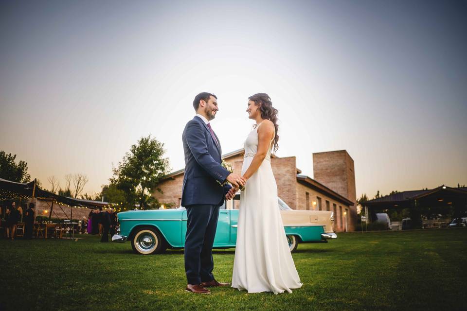 Fotos de parejas hacia el altar