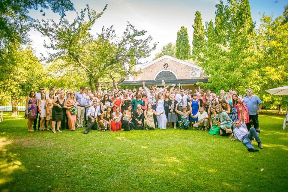 Boda en el parque