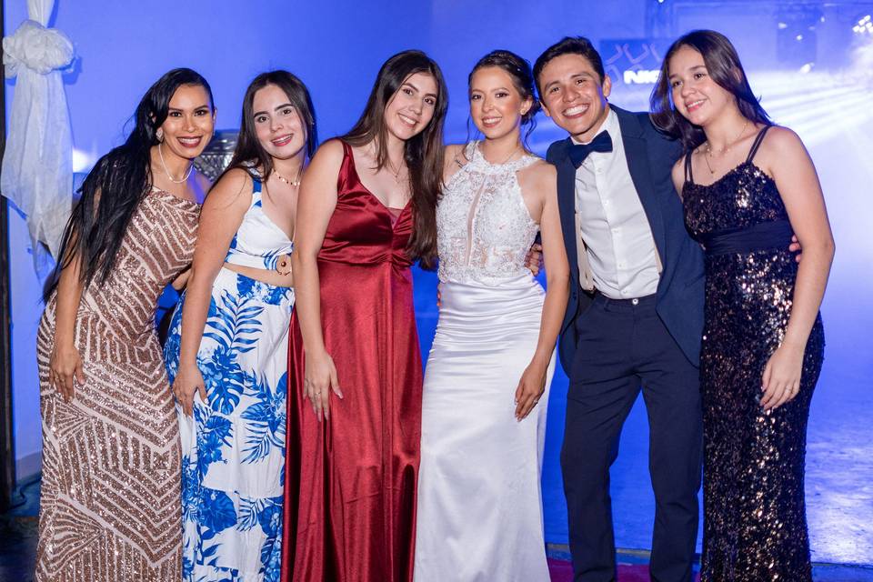 Foto con amigos