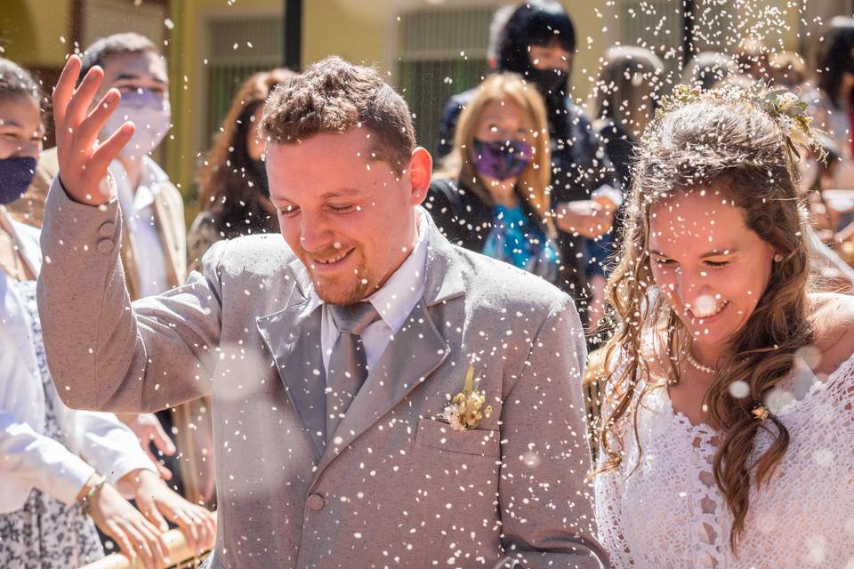 Fotos de parejas en su casamiento