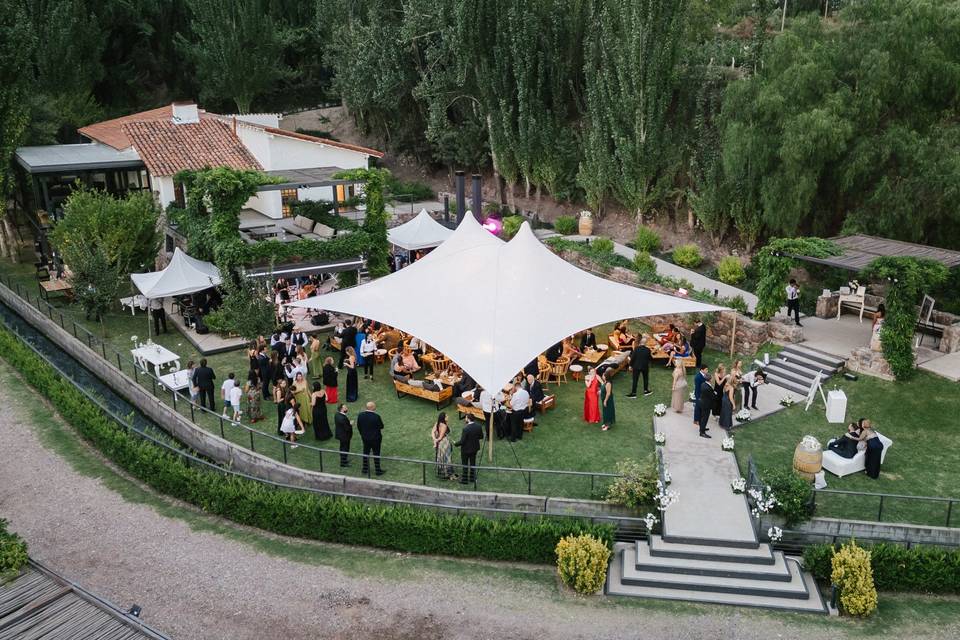 Casamiento al atardecer