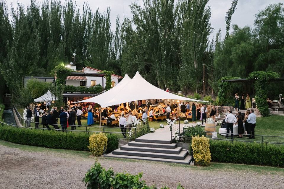 Casamiento al atardecer