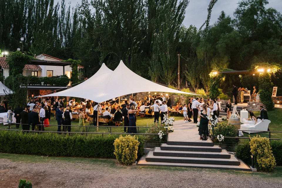 Casamiento al atardecer