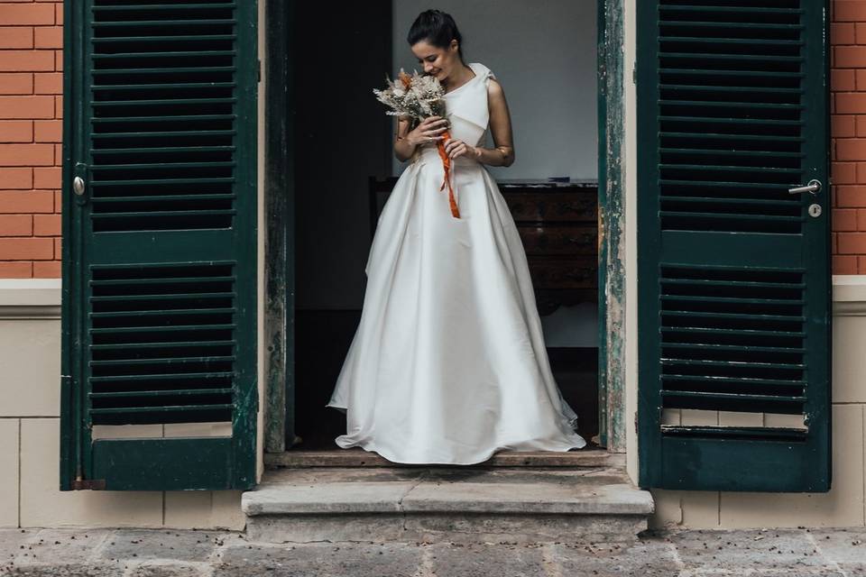 Novia feliz