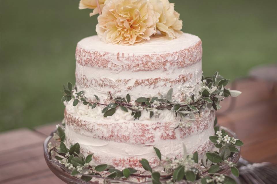 El pastel de bodas