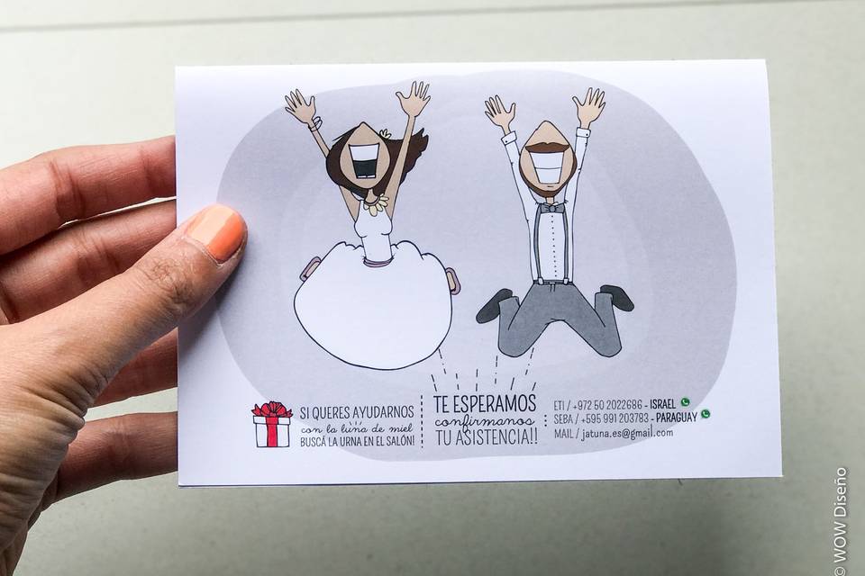 Invitaciones ilustradas