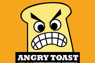 Logotipo angry toast