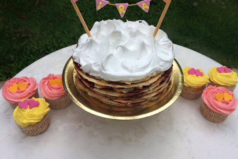 Torta y cupcakes