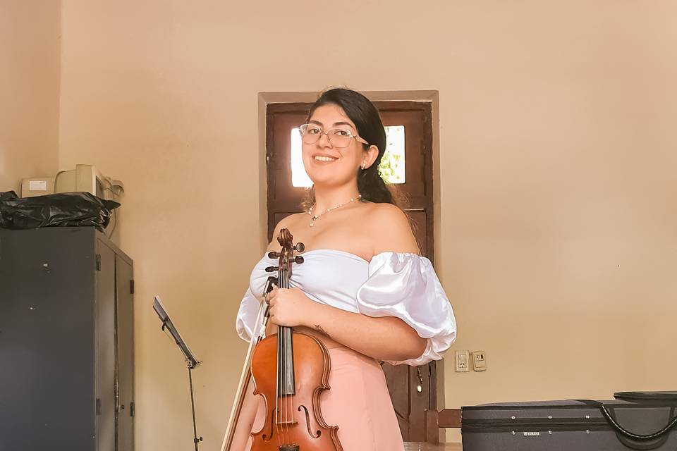 En la boda de Sol y Diego