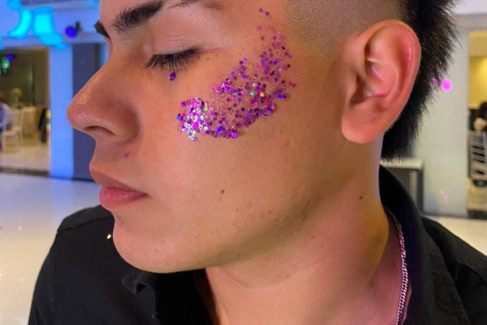Stand de glitter