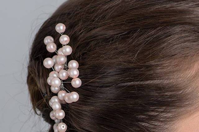 Pins de perlas Rosa Dior