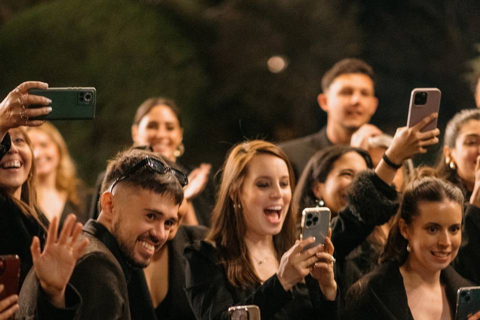 Captura de momentos especiales en los eventos