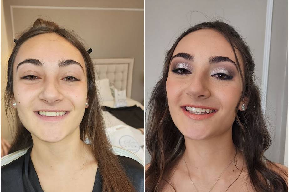 Make up. Antes y después