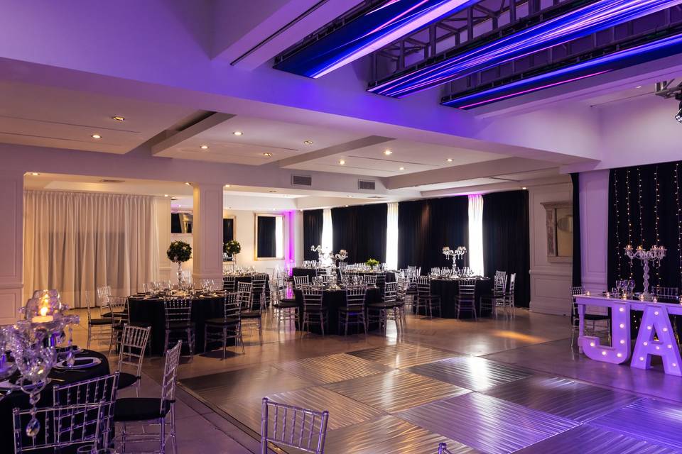 Salón elegante para celebraciones