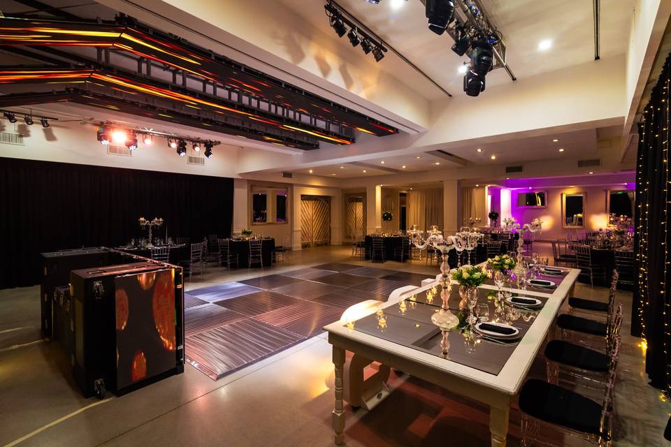 Salón elegante para celebraciones