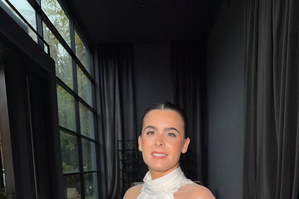 Radiante novia Ceremonia