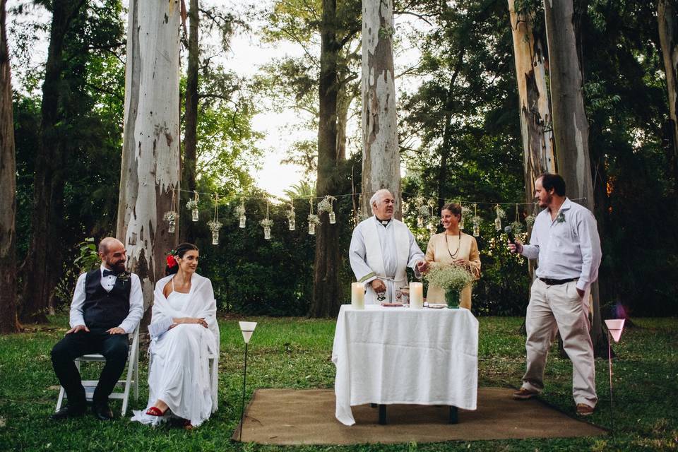 Altar en la naturaleza