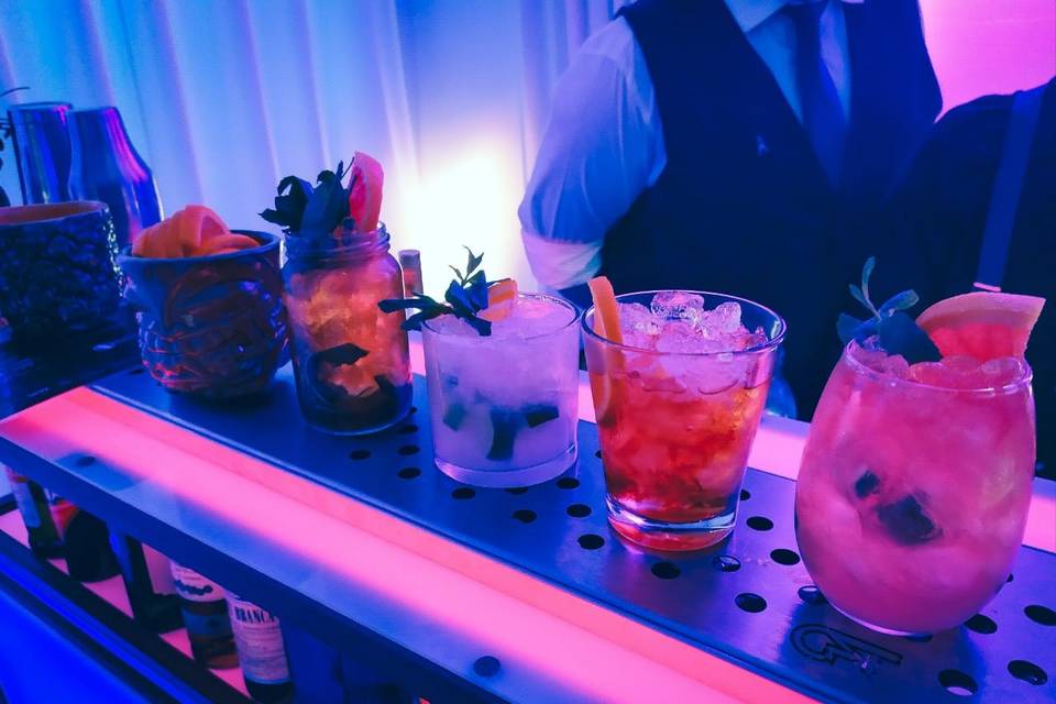 Tiki cocktails