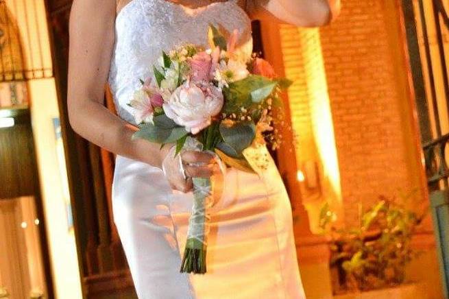 Vestido de novia para Fer