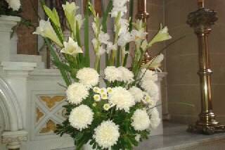 Arreglos florales de iglesia