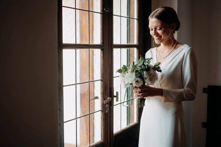 Novias sencillas y elegantes