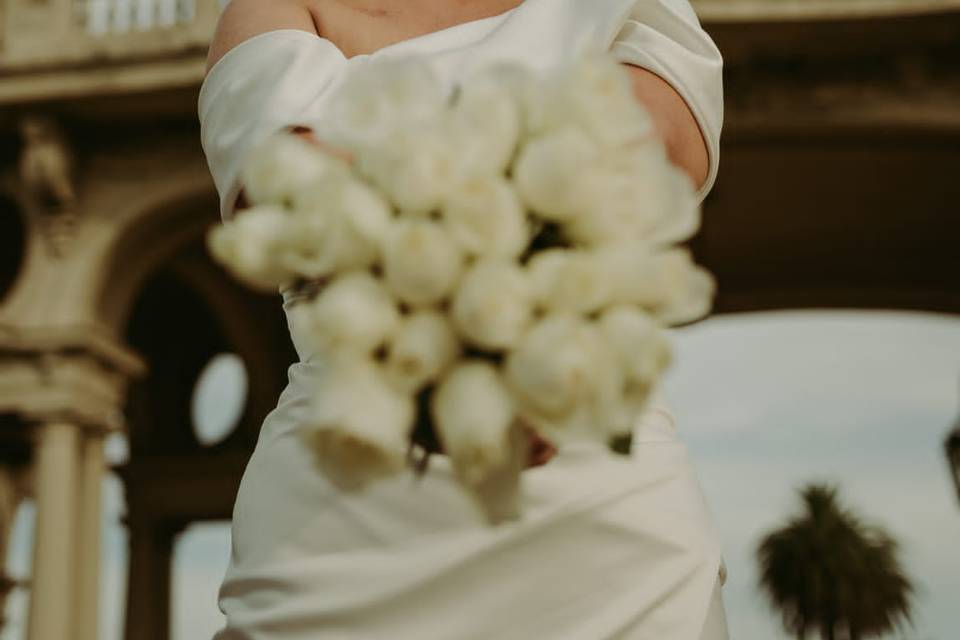 Novias de pelo corto