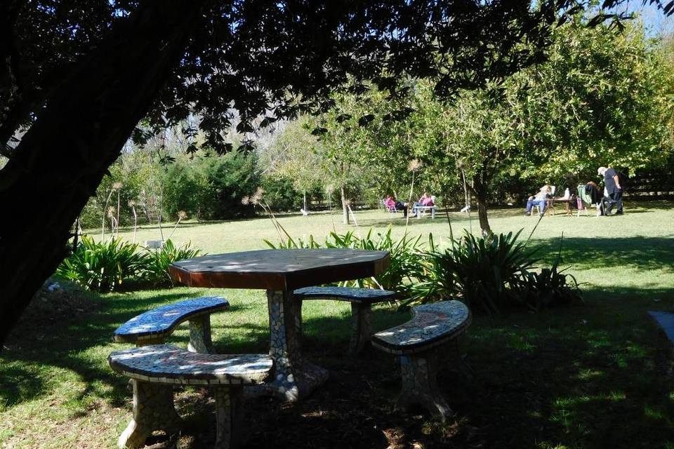 Parque abierto para eventos