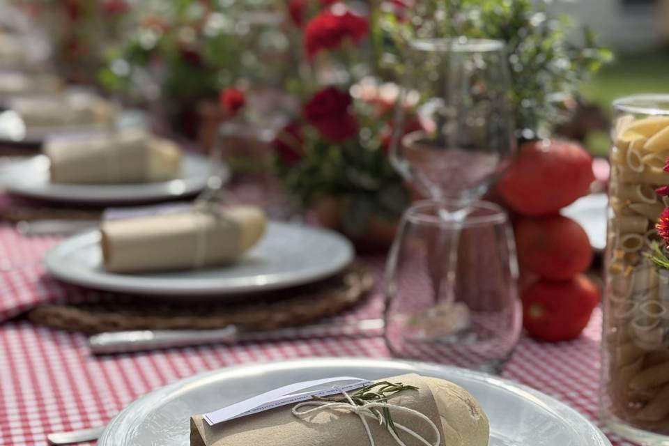 Un cumple italiano 🌹🍝