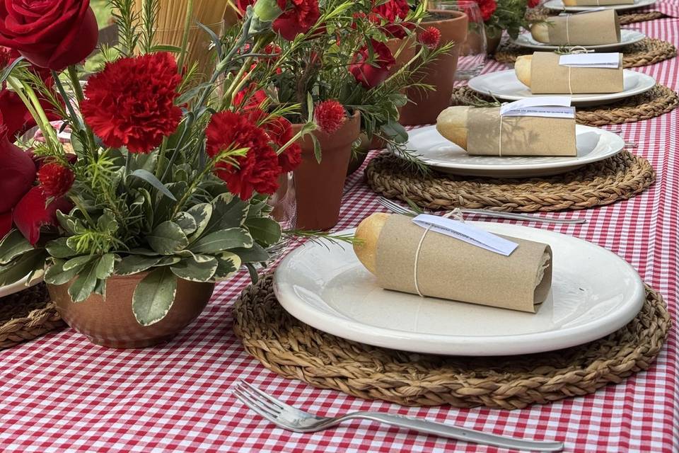 Un cumple italiano 🌹🍝