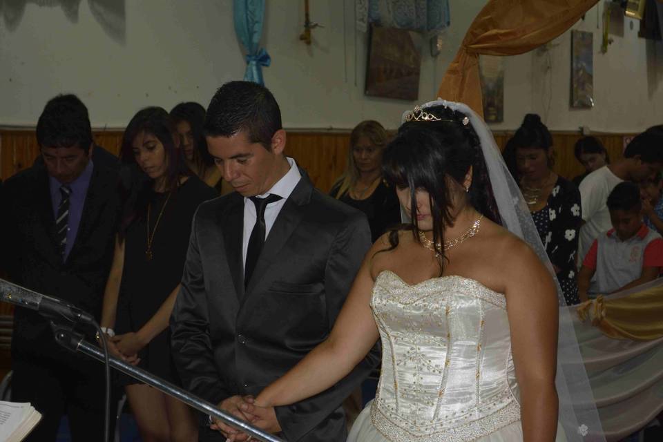 Ceremonia de bodas Eze y Abby