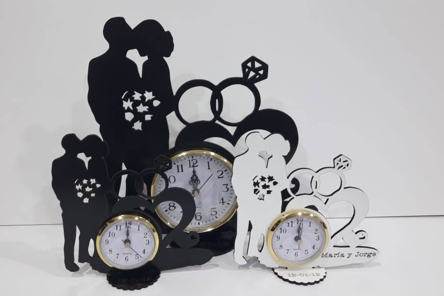 Souvenirs con reloj casamiento