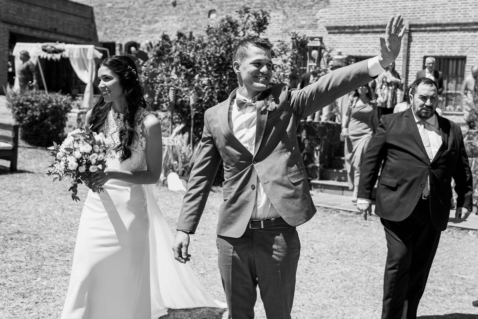 Espacio en medio de la naturaleza para celebraciones