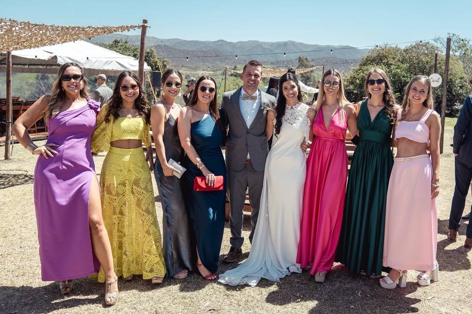 Espacio en medio de la naturaleza para celebraciones