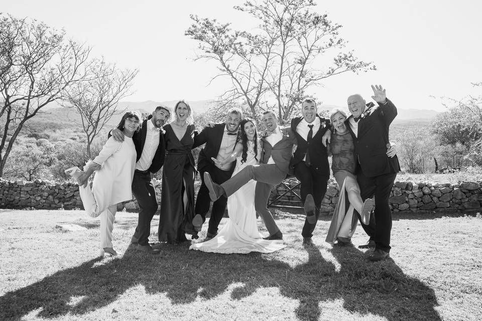Espacio en medio de la naturaleza para celebraciones